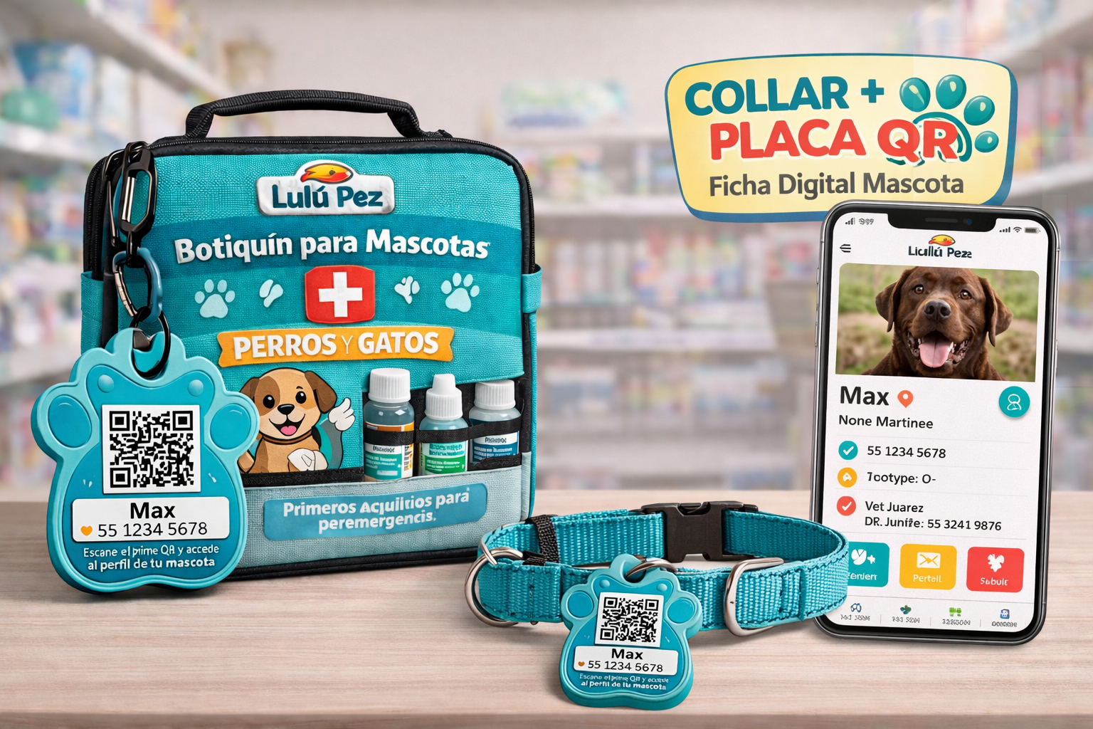 kit seguridad total lulu pez