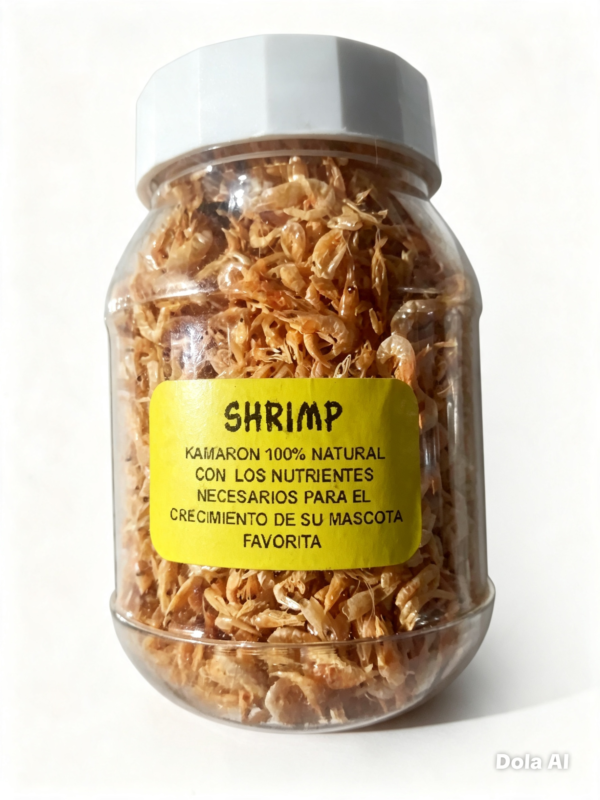 lulu pez alimentos acuario 05 Gambitas / Camarón Natural Liofilizado 20 g