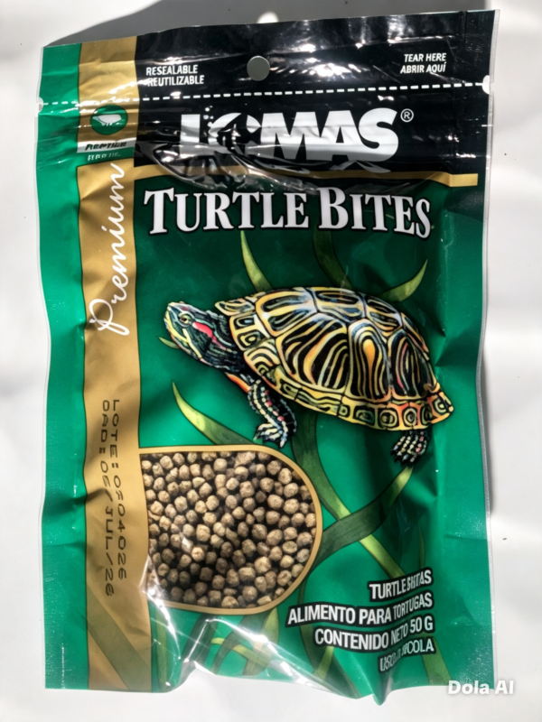 lulu pez alimentos acuario 07 LOMAS Turtle Bites Tortugas 350 g