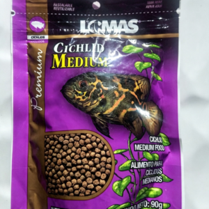 lulu pez alimentos acuario 13 LOMAS Cíclido Mediano Pellets 90 g